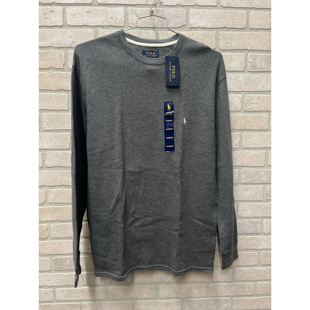 Polo Ralph Lauren longsleeve shirt for men gray NWT